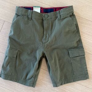 Levi's Youth Boys Utility Cargo Shorts- Size 14, Waist 27, NWT